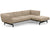 Avio Three Seat Sofa with Ottoman