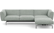 Avio Three Seat Sofa with Ottoman Sofa Knoll 