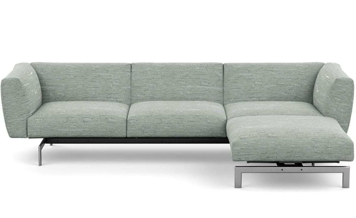 Avio Three Seat Sofa with Ottoman Sofa Knoll 