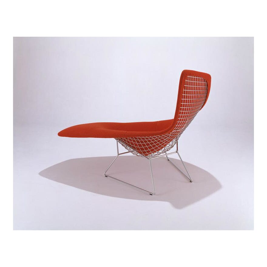 Bertoia Asymmetric Chaise With Full Cover lounge chair Knoll 