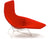 Bertoia Asymmetric Chaise With Full Cover