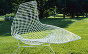Bertoia Asymmetric Chaise lounge chair Knoll 