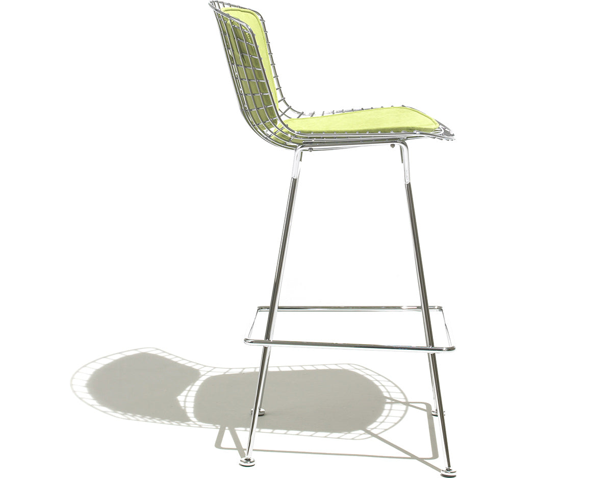 Bertoia Stool with Seat and Back Pad