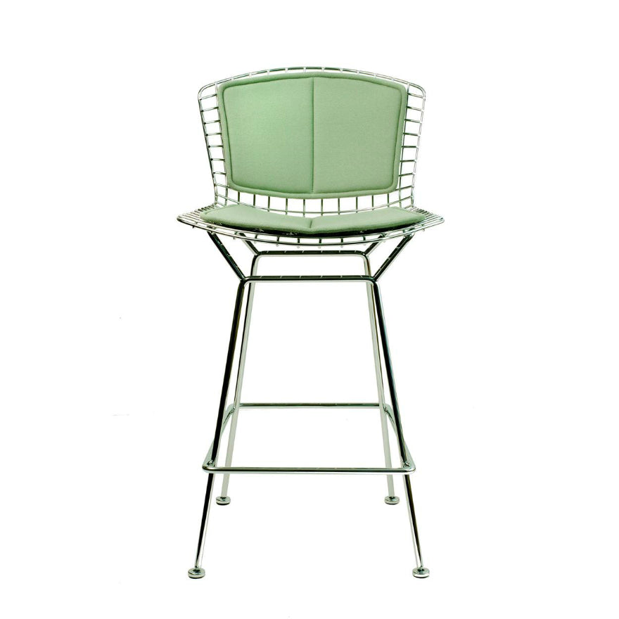 Bertoia Stool with Seat and Back Pad