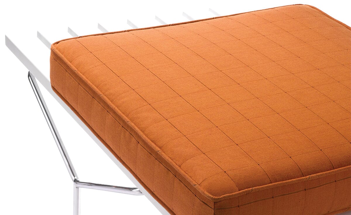 Bertoia Bench with Seat Cushions Benches Knoll 