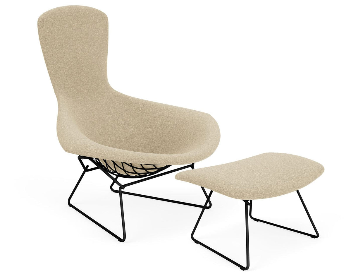 Bertoia Bird Chair and Ottoman lounge chair Knoll 
