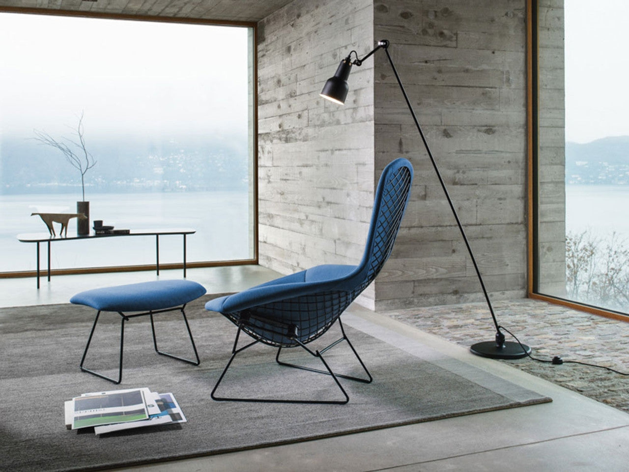 Bertoia Bird Ottoman