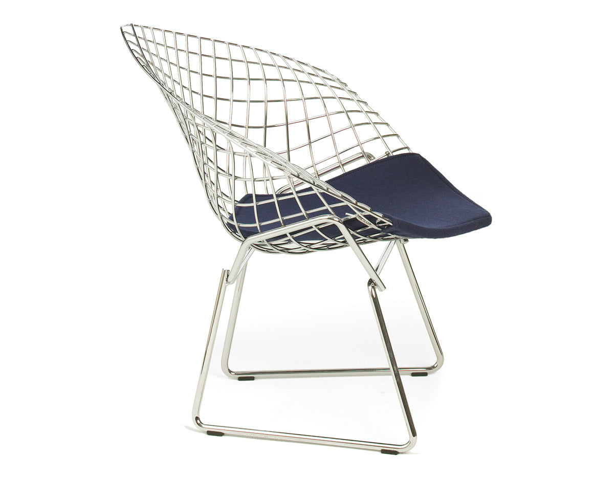 Bertoia Child's Diamond Chair With Seat Cushion