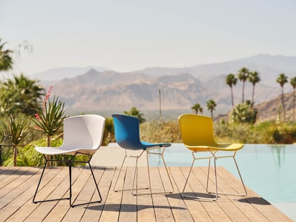 Bertoia Molded Shell Side Chair Side/Dining Knoll 