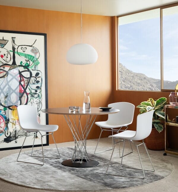 Bertoia Molded Shell Side Chair Side/Dining Knoll 