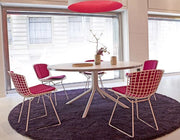 Bertoia Side Chair with Seat and Back Pad Side/Dining Knoll 