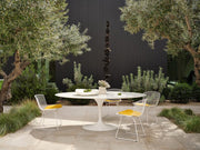 Bertoia Side Chair with Seat Pad Side/Dining Knoll 