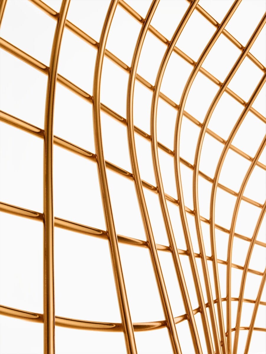 Bertoia Small Diamond Chair with Seat Pad lounge chair Knoll 