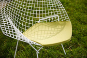 Bertoia Small Diamond Chair with Seat Pad lounge chair Knoll 