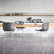 Bertoia Stool With Full Cover bar seating Knoll 