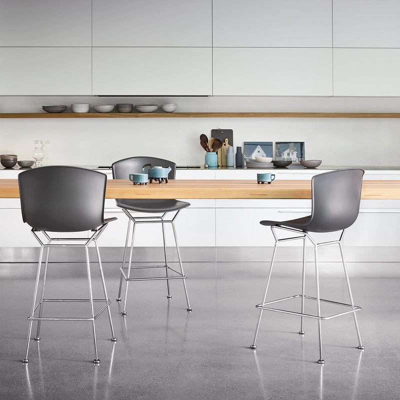 Bertoia Stool With Full Cover bar seating Knoll 