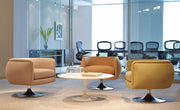 D'Urso Swivel Chair lounge chair Knoll 