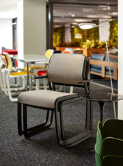 Newson Aluminum Chair Side/Dining Knoll 