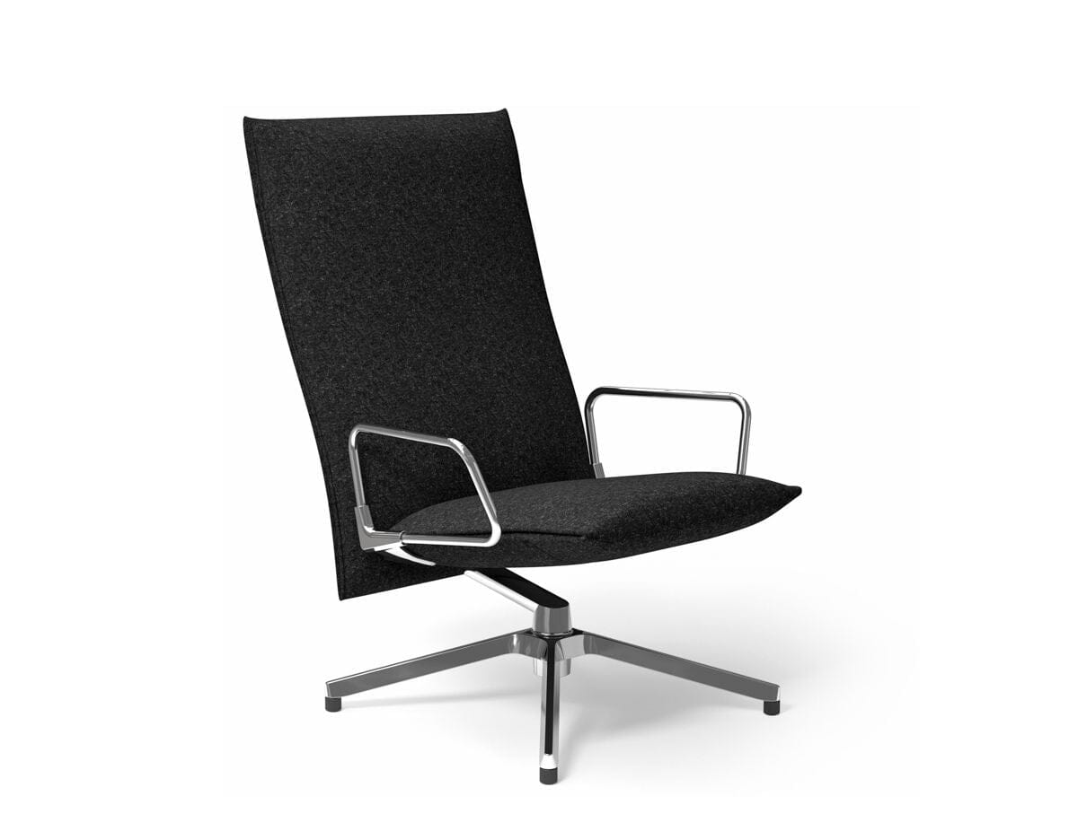 Pilot High Back Lounge Chair With Loop Arms lounge chair Knoll 