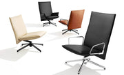 Pilot Low Back Lounge Chair with Upholstered Arms lounge chair Knoll 