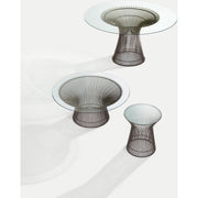 Platner Bronze 36" Coffee Table Coffee Tables Knoll 