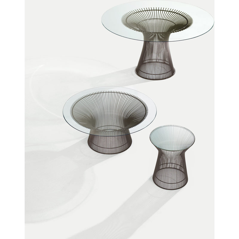 Platner Bronze 42" Coffee Table Coffee Tables Knoll 