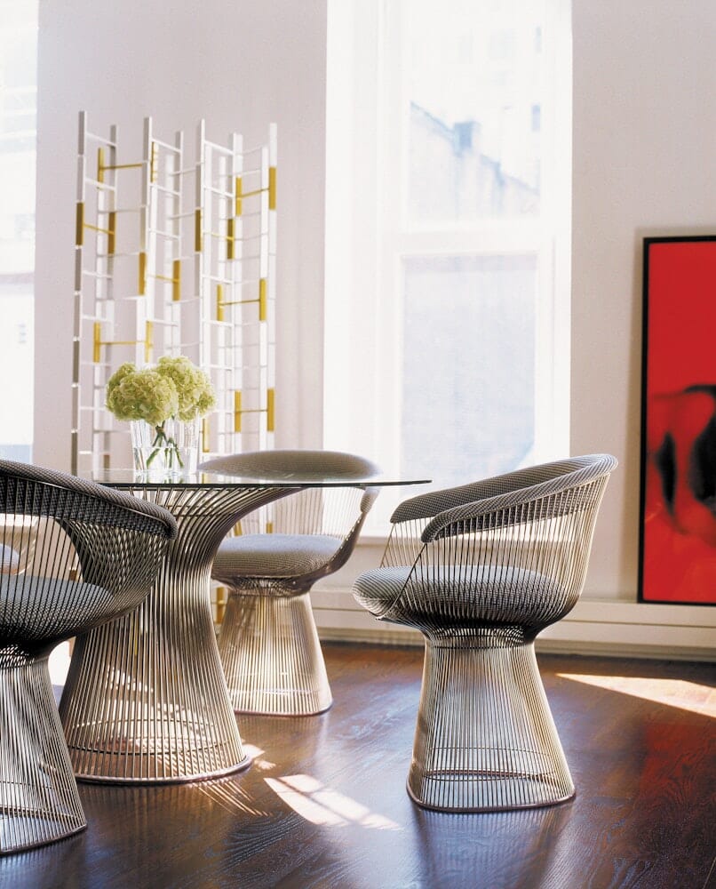 Platner Dining Table - 54 Inch Dining Tables Knoll 