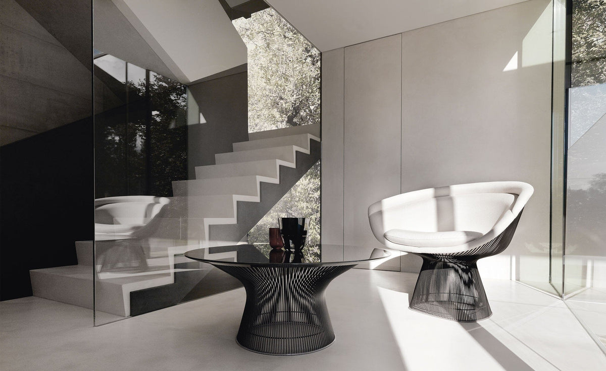 Platner Lounge Chair - Gold lounge chair Knoll 