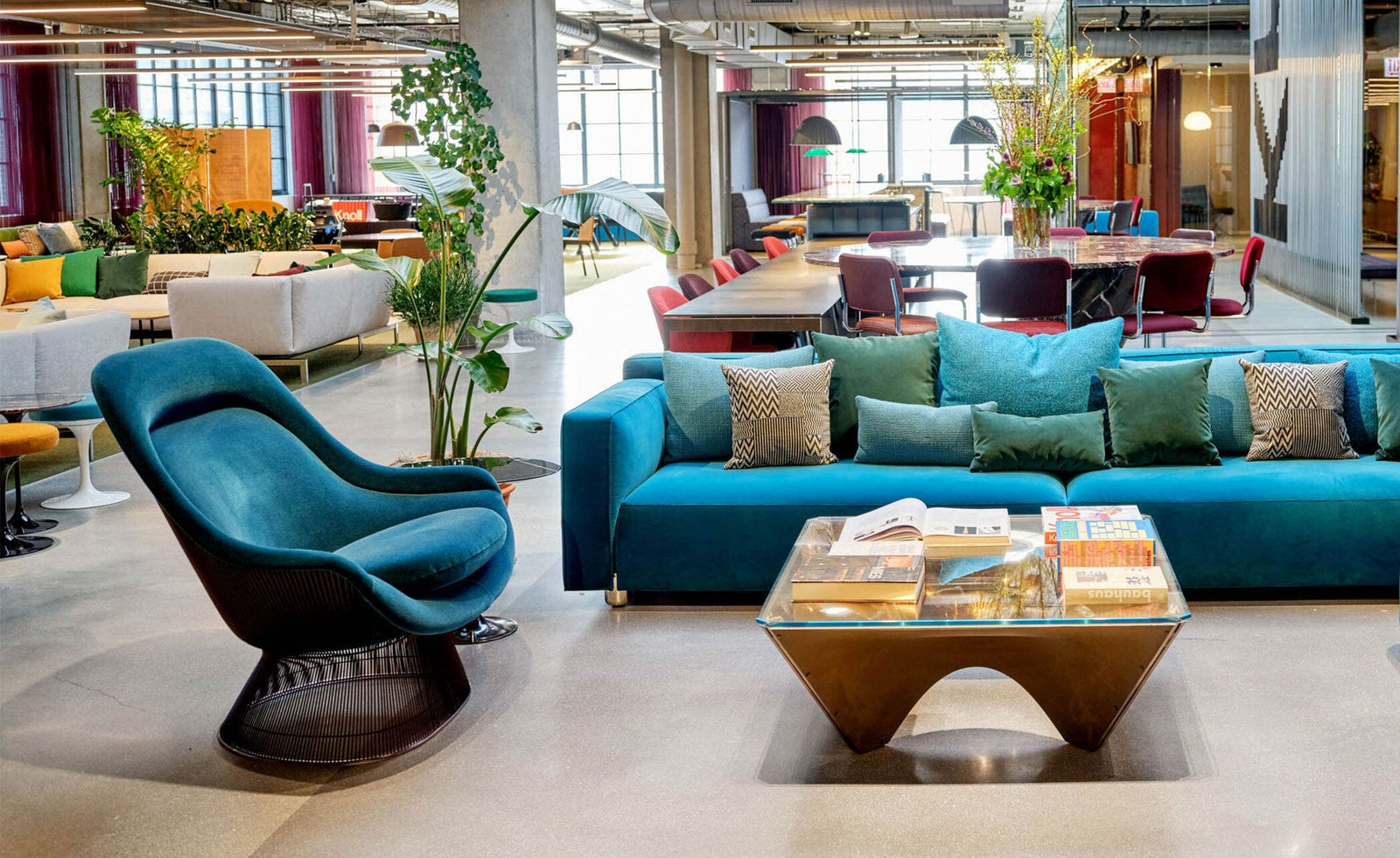 Platner Metallic Bronze Easy Chair lounge chair Knoll 