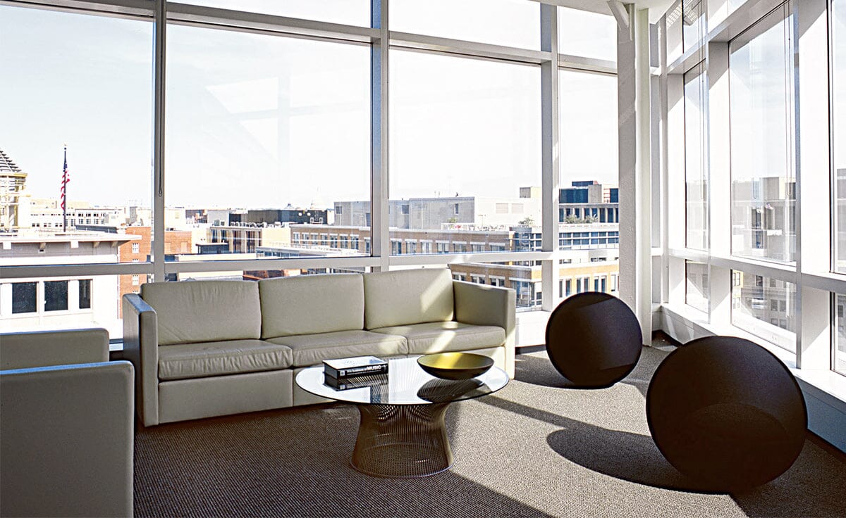 Platner Nickel 42&quot; Coffee Table Coffee Tables Knoll 