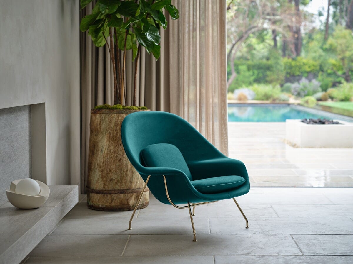 Womb Chair - Medium lounge chair Knoll 