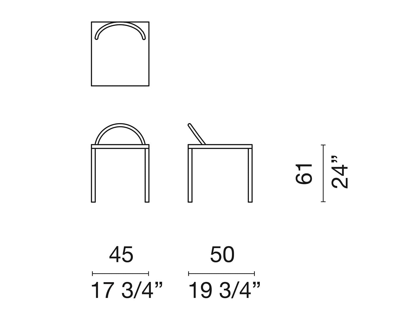 Ko-Ko Stool Table Stools Cappellini 