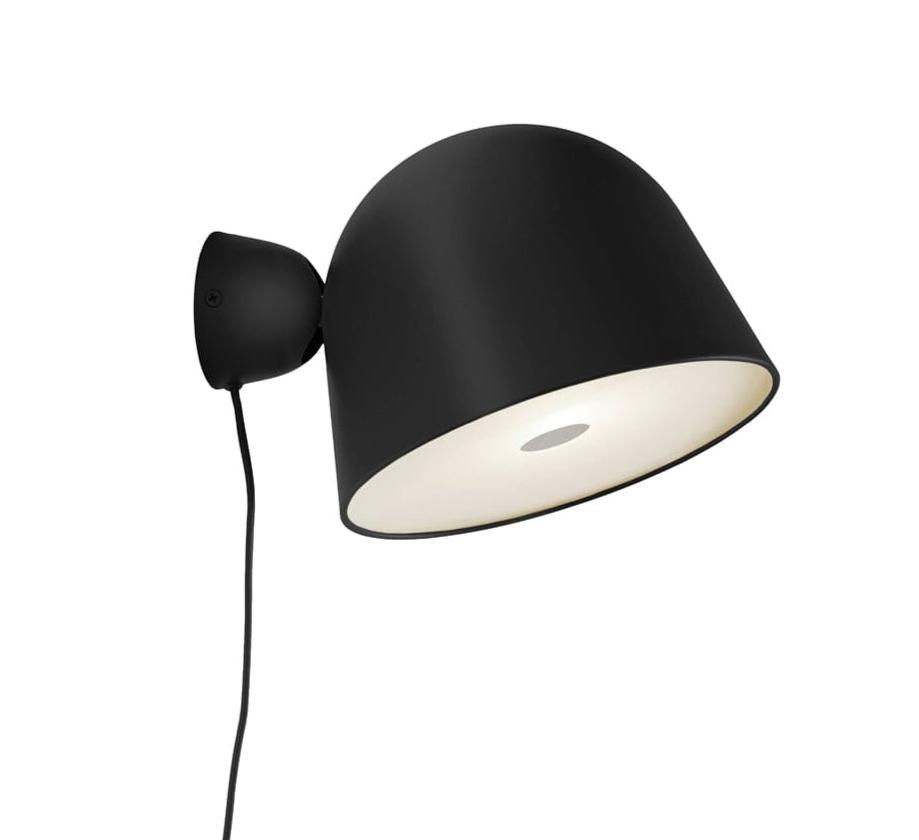 Kuppi Wall Lamp 2.0 wall / ceiling lamps Woud Black 