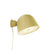 Kuppi Wall Lamp 2.0 wall / ceiling lamps Woud Mustard Yellow 