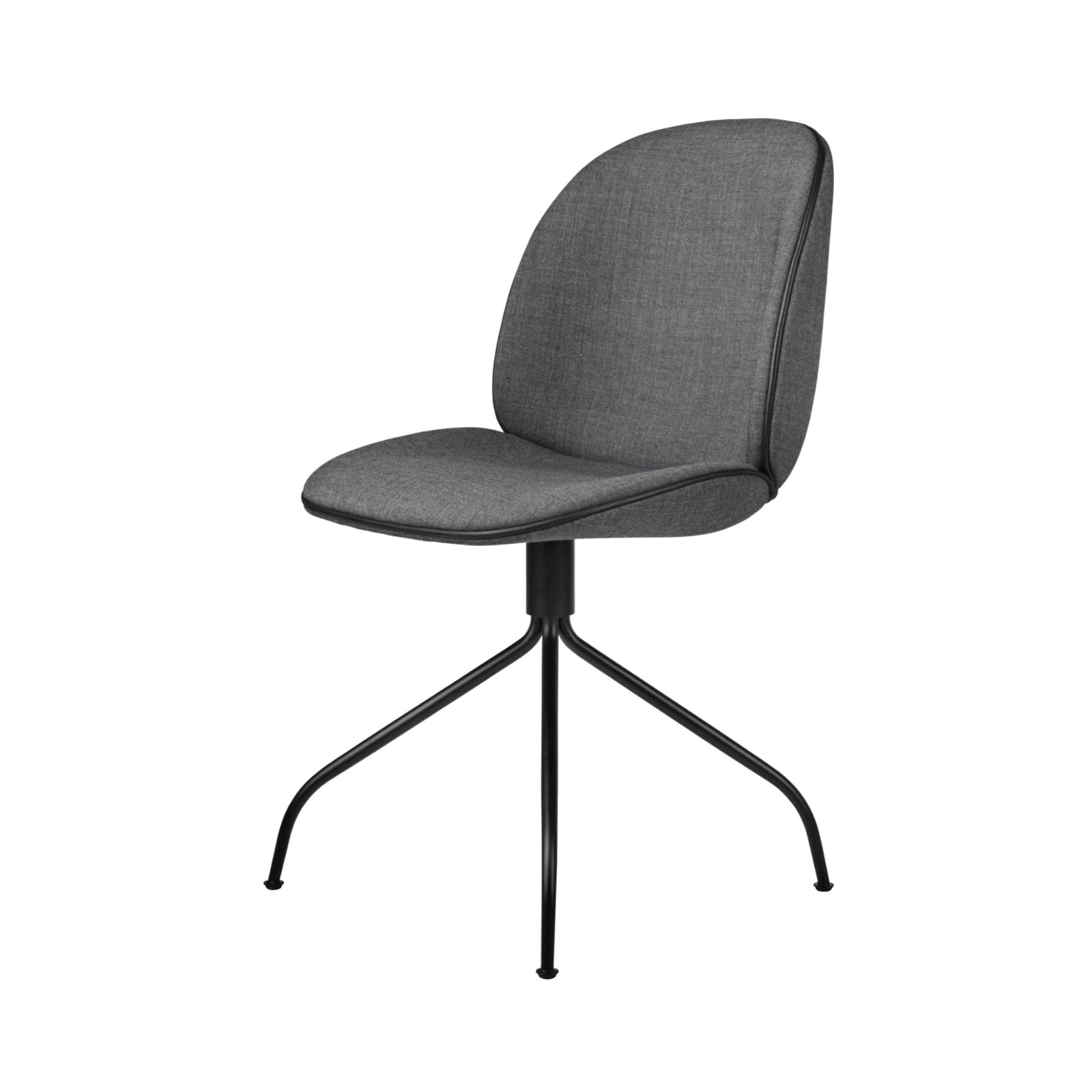 Beetle Meeting Chair with Swivel Base - Fully Upholstered Chairs Gubi 