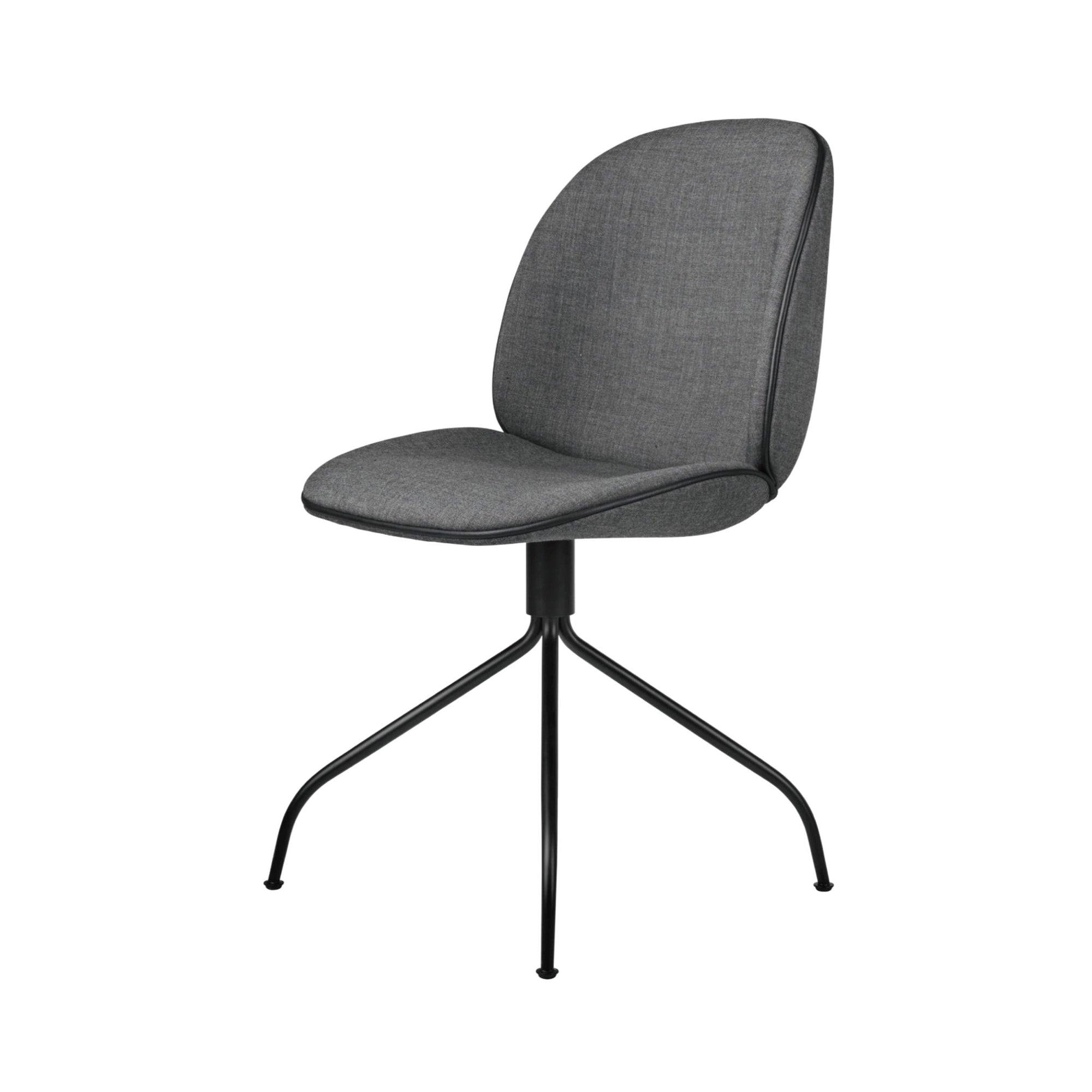 Beetle Meeting Chair with Swivel Base - Fully Upholstered