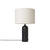 Gravity Table Lamp Table Lamps Gubi Blackened Steel Canvas Shade Large