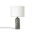 Gravity Table Lamp Table Lamps Gubi Grey Marble White shade Large