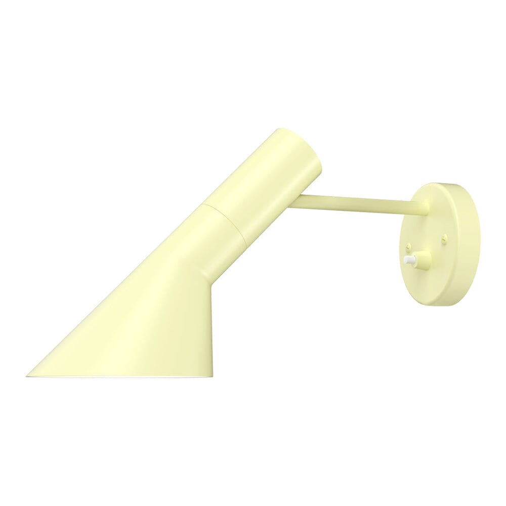 AJ Wall Sconce by Louis Poulsen wall / ceiling lamps Louis Poulsen With Switch Soft Lemon 