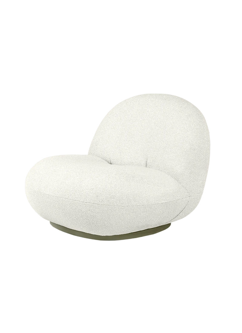 Pacha Outdoor Swivel Lounge Chair Lounge Sofa Gubi Libera Dedar (002 Standard) Moss Gray Swivel