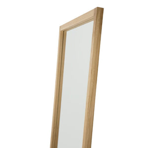 Light Frame Floor Mirror