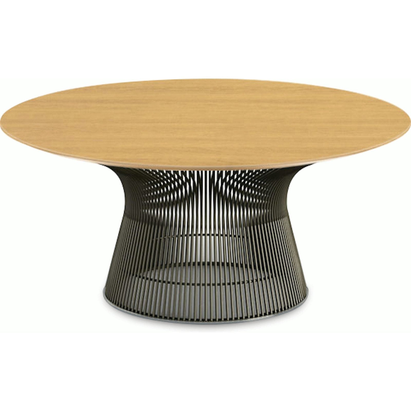 Platner Bronze 36" Coffee Table Coffee Tables Knoll 