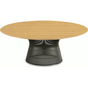 Platner Bronze 42" Coffee Table Coffee Tables Knoll Light Oak 