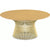 Platner Coffee Table - 36" in Gold