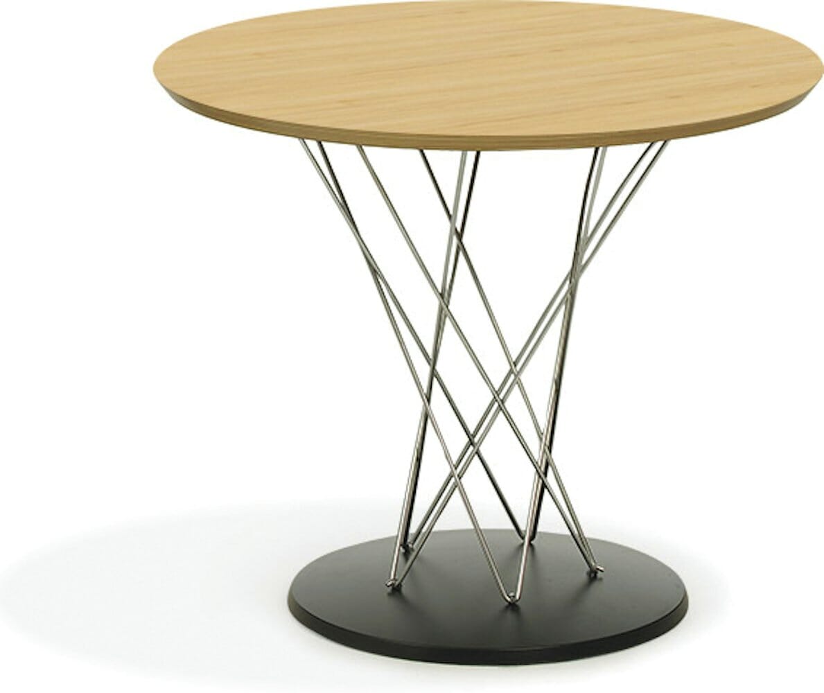 Noguchi Cyclone Side Table side/end table Knoll Light Oak 