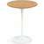 Saarinen Side Table - 16" Round side/end table Knoll White Light Oak 