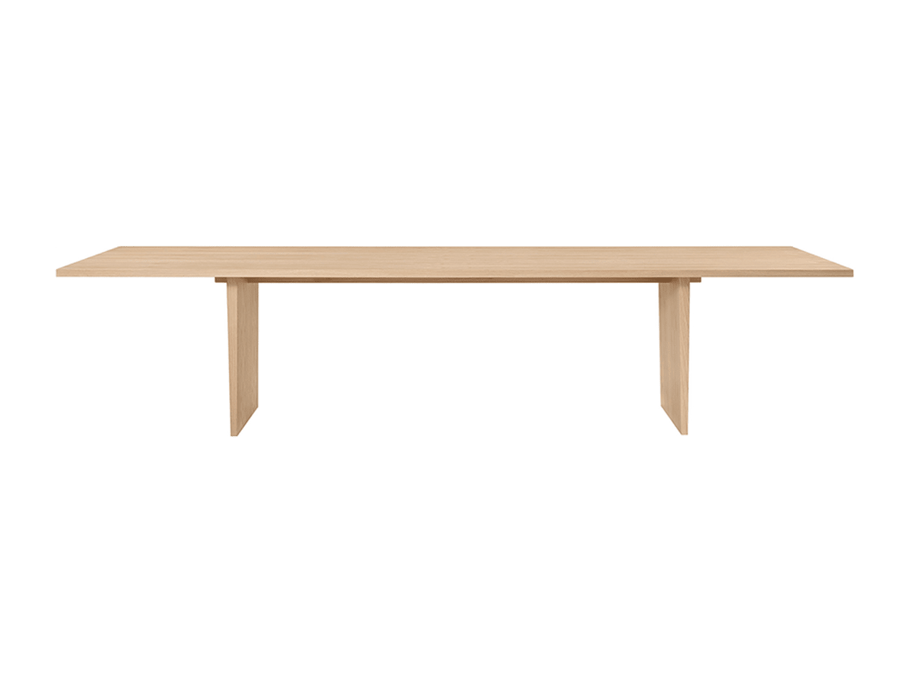 Private Dining Table Dining Tables Gubi Small Light Stained Oak Veneer 
