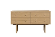 Private Sideboard Sideboard Gubi Light Stained Oak Veneer 