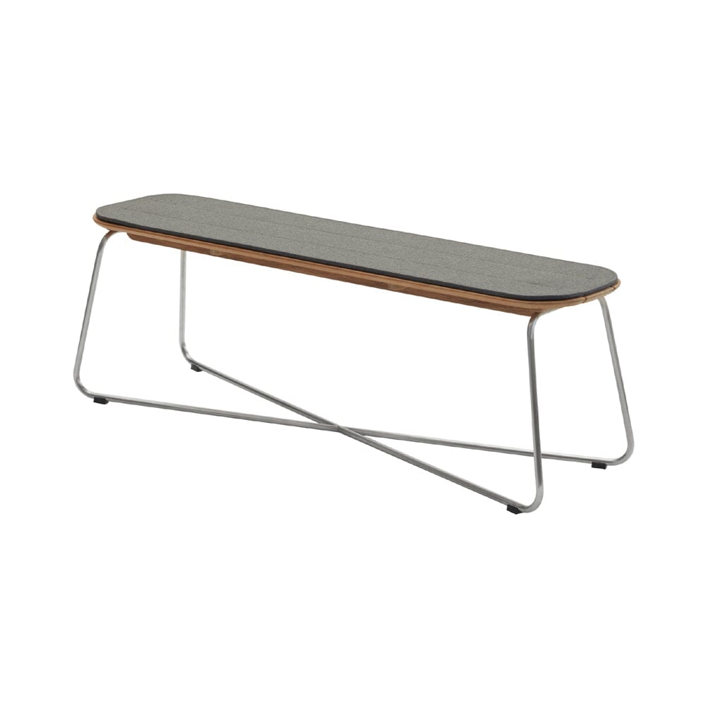 Lilium Bench Benches Skagerak by Fritz Hansen Charcoal 