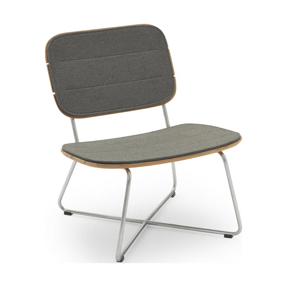 Lilium Lounge Chair lounge chairs Skagerak by Fritz Hansen Charcoal 